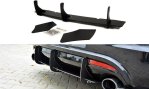 Maxton Diffusor Heck Ansatz für Heckschürze für & Heck Ansatz Flaps Diffusor für VW SCIROCCO R  VW-SC-3-R-CNC-RS1