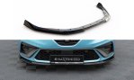 Maxton Front Ansatz V.1 Renault Clio R.S. Line Mk5 schwarz Hochglanz RE-CL-5-RSLINE-FD1-G