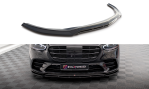 Maxton Front Ansatz für Mercedes-Benz S AMG-Line W223 schwarz Hochglanz ME-S-223-AMGLINE-FD1G+FD1R-G