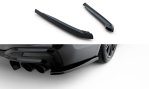 Maxton Heck Ansatz Flaps Diffusor BMW M550i Limousine G30 schwarz Hochglanz BM-5-G30-M550-RSD1-G