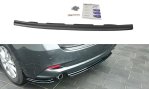 Maxton Mittlerer Diffusor Heck Ansatz für Mazda 3 BM (Mk3) Facelift  schwarz Hochglanz MA-3-3F-RD1-G