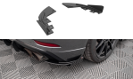 Maxton Street Pro Heck Ansatz Flaps Diffusor +Flaps für Audi S3 Sportback 8V Facelift schwarz Hochglanz AUS33FSBCNC-RSD1BRB+RSF1-G
