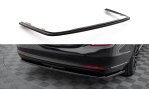 Maxton Mittlerer Cup Diffusor Heck Ansatz V.1 Mercedes-Benz S W222 schwarz Hochglanz ME-S-222-RD1-G