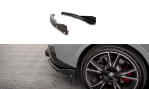 Maxton Heck Ansatz Flaps Diffusor V.2 +Flaps für BMW 2 Coupe M240i G42 BM-2-42-M-RSD2G+RSF1B