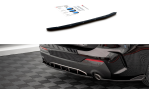 Maxton Mittlerer Diffusor Heck Ansatz für BMW 4er M-Paket G22 schwarz Hochglanz BM-4-G22-MPACK-RD1-G