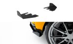 Maxton Hintere Seiten Flaps BMW 1er M-Paket F70 schwarz Hochglanz BM170MPACKCNC-RSF1-G