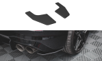Maxton Street Pro Heck Ansatz Flaps Diffusor für Volkswagen Golf R Mk8 VWGO8RCNC-RSD1BRB