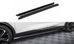 Maxton Seitenschweller Ansatz Peugeot 408 Mk1 schwarz Hochglanz PE-408-1-SD1-G