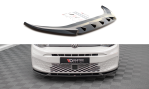 Maxton Front Ansatz V.2 für Volkswagen Caddy Mk5 schwarz Hochglanz VW-CA-5-FD2-G