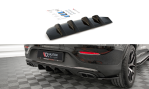 Maxton Diffusor Heck Ansatz für Mercedes-Benz GLC Coupe AMG-Line C253 Facelift schwarz Hochglanz ME-GLC-C253F-AMGLINE-RS1-G