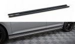 Maxton Seitenschweller Ansatz VW Passat R-Line B8 Facelift schwarz Hochglanz VW-PA-B8F-RLINE-SD1-G