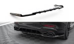 Maxton Mittlerer Cup Diffusor Heck Ansatz V.2 Mercedes-AMG GLC 63 SUV X253 schwarz Hochglanz ME-GLC-X253-63-RD3G+RD4-G