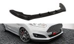 Maxton Front Ansatz für Ford Fiesta Mk7 FL schwarz Hochglanz FO-FI-7F-FD1-G