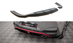 Maxton Heck Ansatz Flaps Diffusor Hyundai I30 Fastback N-Line Mk3 Facelift schwarz Hochglanz HY-I30-3F-NLINE-FB-RSD1-G