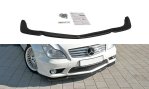 Maxton Front Ansatz V.1 für Mercedes CLS C219 55AMG schwarz Hochglanz ME-CLS-219-AMG-FD1-G