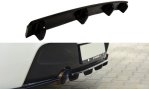 Maxton Mittlerer Diffusor Heck Ansatz für BMW 1er F20/F21 M-Power im DTM LOOK schwarz Hochglanz BM-1-F20-M-RD1+RD2-G
