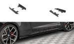 Maxton Side Flaps BMW 4er M-Paket G22 schwarz Hochglanz BM4G22MPACKCNC-SRF1-G