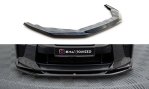 Maxton Front Ansatz V.1 Nissan GTR R35 Facelift schwarz Hochglanz NI-GTR-4F3-FD1-G
