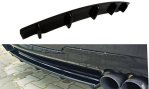 Maxton Mittlerer Diffusor Heck Ansatz für BMW 5er F11 M Paket (mit zwei Doppel Endstücken) schwarz Hochglanz BM-5-11-MPACK-RD2+RD3-G