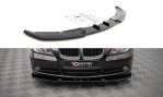Maxton Front Ansatz V.1 für BMW 3er E90 schwarz Hochglanz BM-3-90-FD1-G