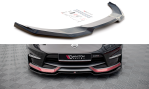 Maxton Front Ansatz V.3 für Nissan 370Z Nismo Facelift schwarz Hochglanz NI-370Z-NISMO-FD3-G