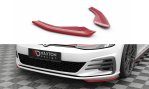 Maxton Front Ansatz Seite VW Golf GTI Mk7 Facelift VW-GO-7F-GTI-FD6-RED