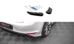 Maxton Heck Ansatz Flaps Diffusor V.3 für Volkswagen Golf R Mk7 schwarz Hochglanz VW-GO-7-R-RSD3-G