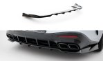 Maxton Mittlerer Cup Diffusor Heck Ansatz V.2 Mercedes-AMG GT 63 C192 schwarz Hochglanz ME-AMG-GT-2-63-RD2G+RD4-G