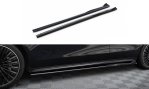 Maxton Seitenschweller Ansatz Mercedes-Benz E AMG-Line W214 schwarz Hochglanz ME-E-214-AMGLINE-SD1-G