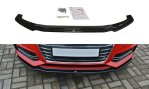 Maxton Front Ansatz V.1 für Audi S4 / A4 S-Line B9 schwarz Hochglanz AU-A4-B9-SLINE-FD1-G