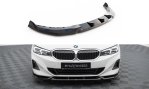 Maxton Front Ansatz BMW 3er Limousine / Touring G20 / G21 Facelift schwarz Hochglanz BM-3-21F-FD1-G