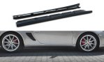 Maxton Seitenschweller Ansatz Porsche Boxster 987 schwarz Hochglanz PO-BO-S-987-SD1-G