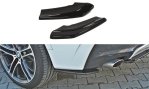 Maxton Heck Ansatz Flaps Diffusor für BMW X4 M Paket schwarz Hochglanz BM-X4-26-MPACK-RSD1-G