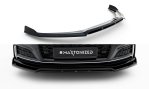 Maxton Front Ansatz Audi S5 / A5 S-Line Coupe / Sportback F5 schwarz Hochglanz AU-S5-2-FD1G+FD1R-G