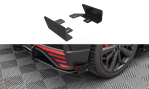 Maxton Hintere Seiten Flaps für Hyundai I20 N Mk3 schwarz Hochglanz HYI203NCNC-RSF1-G