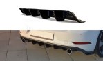 Maxton Diffusor Heck Ansatz für VW GOLF 7 GTI FACELIFT schwarz Hochglanz VW-GO-7F-GTI-RS2-G