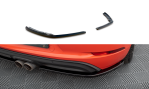 Maxton Heck Ansatz Flaps Diffusor für Porsche 718 Cayman 982c schwarz Hochglanz PO-CA-718-RSD1-G