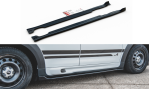 Maxton Seitenschweller Ansatz für Mini Countryman Mk1 JCW  schwarz Hochglanz MC-CO-S-1-SD1-G
