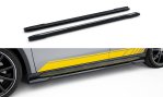 Maxton Seitenschweller Ansatz V.2 Mercedes-Benz GLA 45 AMG X156 schwarz Hochglanz ME-GLA-156-AMG-SD2-G