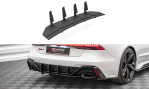 Maxton Street Pro Heckschürze für Audi RS7 C8 / RS6 C8 AURS7C8CNC-RS1BRB