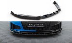 Maxton Front Ansatz V.1 Audi TT S / TT S-Line 8S Facelift schwarz Hochglanz AU-TT-3F-S-FD1-G