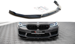 Maxton Front Ansatz V.1 für BMW M5 F90 Facelift schwarz Hochglanz BM-5-90F-M-FD1-G