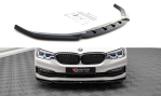 Maxton Front Ansatz V.2 für BMW 5er G30 schwarz Hochglanz BM-5-G30-FD2-G