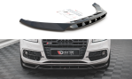 Maxton Front Ansatz für Audi SQ5 Mk1 (8R) schwarz Hochglanz AU-SQ5-1-FD1G+FD1R-G