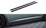 Maxton Seitenschweller Ansatz Audi A6 Allroad C8 schwarz Hochglanz AU-A6-C8-AR-SD1-G
