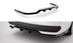 Maxton Mittlerer Cup Diffusor Heck Ansatz VW Passat B9 schwarz Hochglanz VW-PA-B9-RD1G+RD2-G