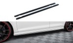 Maxton Seitenschweller Ansatz V.3 VW Golf R / R-Line Mk7 schwarz Hochglanz VW-GO-7-R-SD3-G