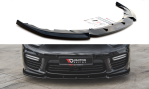 Maxton Front Ansatz V.1 für Porsche Panamera Turbo 970 Facelift schwarz Hochglanz PO-PA-970-T-FD1-G