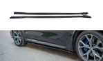 Maxton Seitenschweller Ansatz für BMW X5 G05 M Paket schwarz Hochglanz BM-X5-05-MPACK-SD1-G