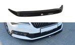 Maxton Front Ansatz V.1 für Skoda Superb Mk3 schwarz Hochglanz SK-SU-3-FD1-G